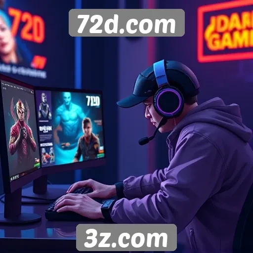 Impacto do 72d.com na comunidade gamer